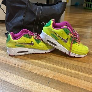 Nike Air Max 90 LTR Volt Fire
